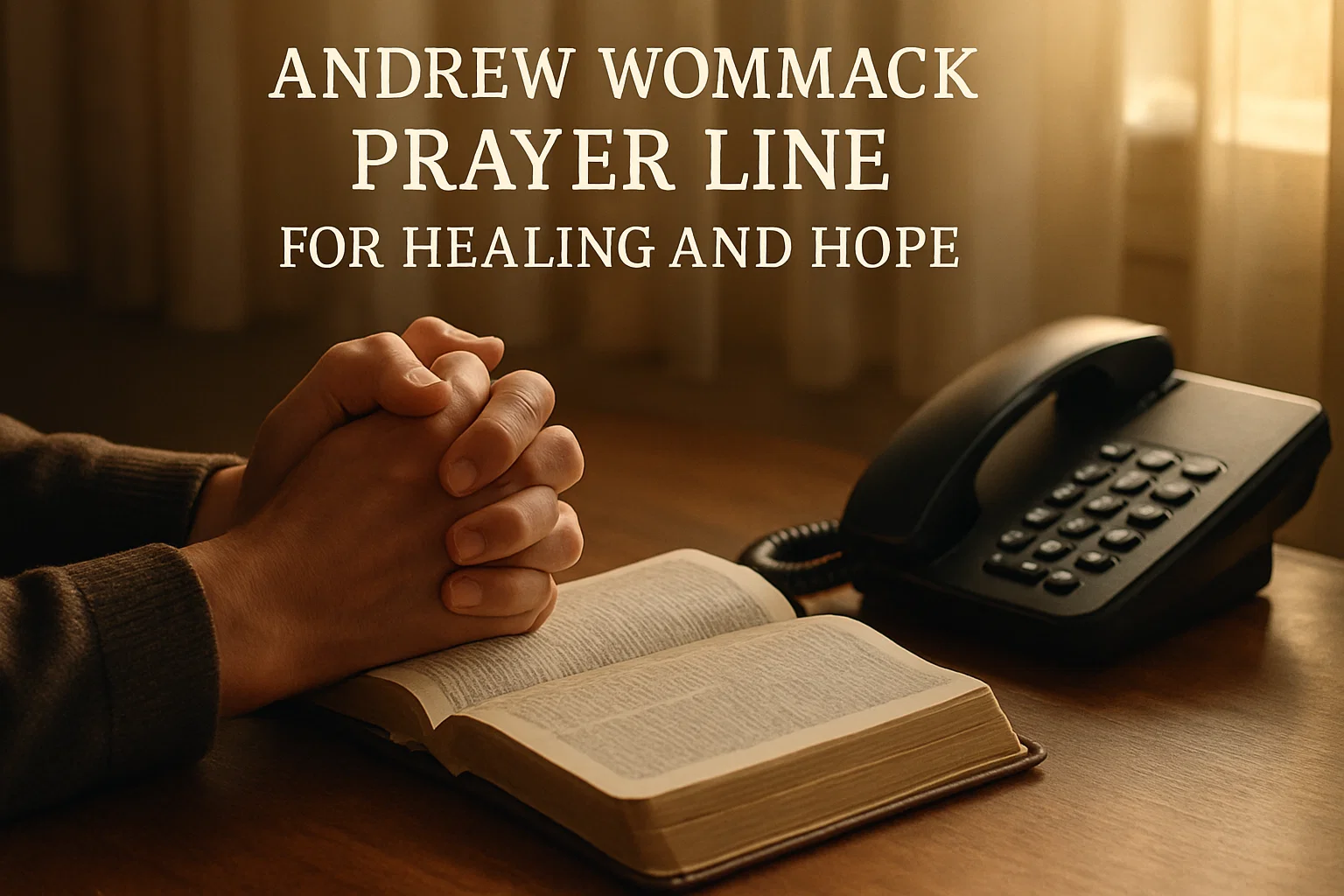 Andrew Wommack Prayer Line for Healing and Hope
