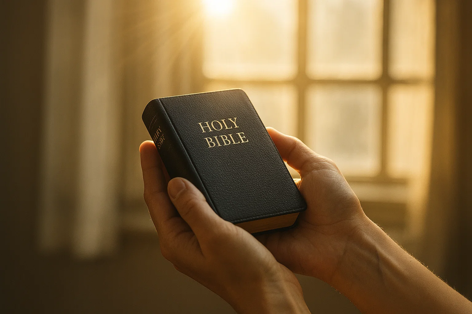 cross on a forest path showing journey to Christian faith