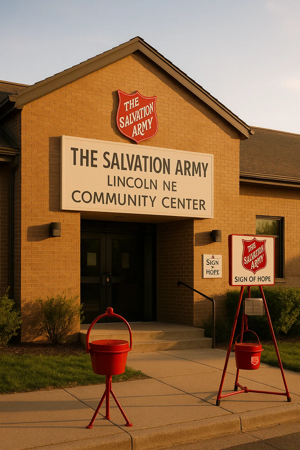 Salvation Army Lincoln NE charity center building