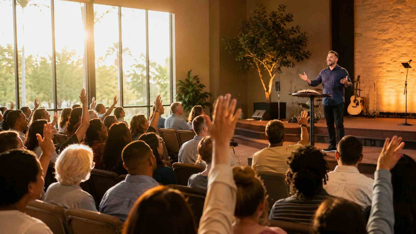 Worship Service at Victory Church Lakeland Florida Community